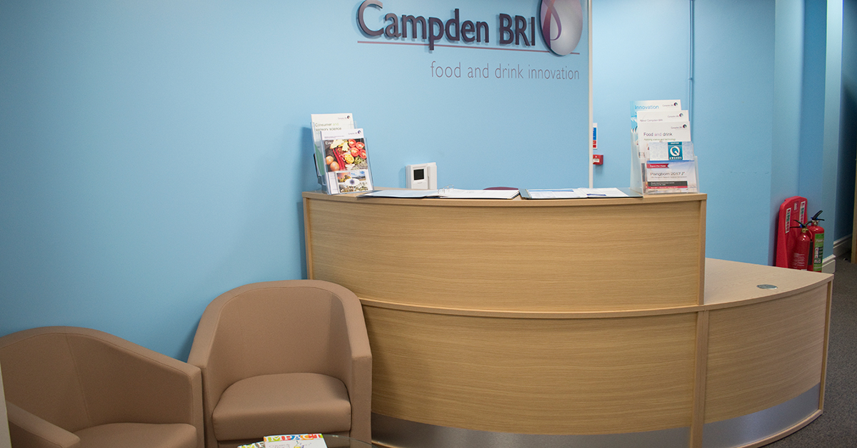 Campden BRI Consumer Panel - Victoria Court reception area